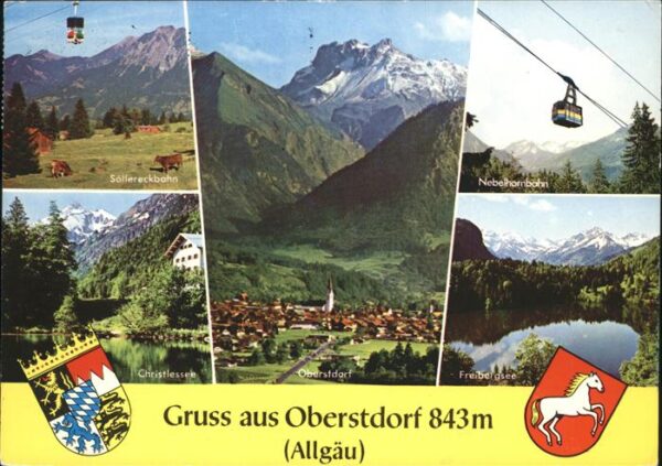 Oberstdorf Nebelhornbahn Sölereckbahn Christlessee