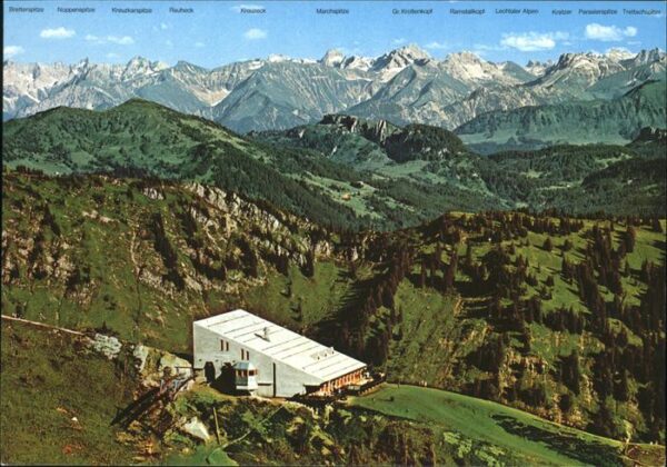 Hochgrat Hochgratbahn Bergstation Allgäuer Hocha