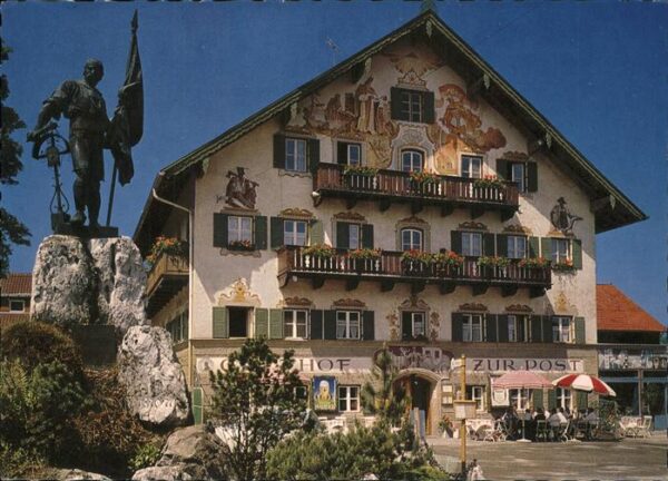 Kochel See Gasthof zur Post 600 Jahre