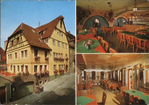 Rothenburg Tauber Gasthof zum Klosterstübl