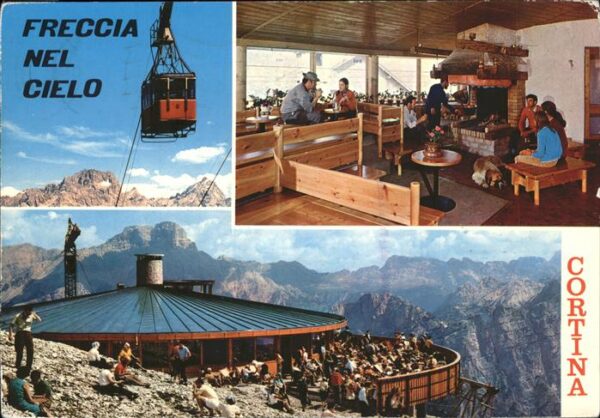 Cortina d Ampezzo Freccia Nel Cielo Seilbahn