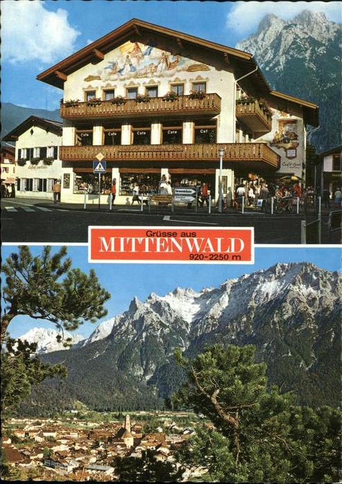 Mittenwald Karwendel Tirol Gescehnkhaus Neuner