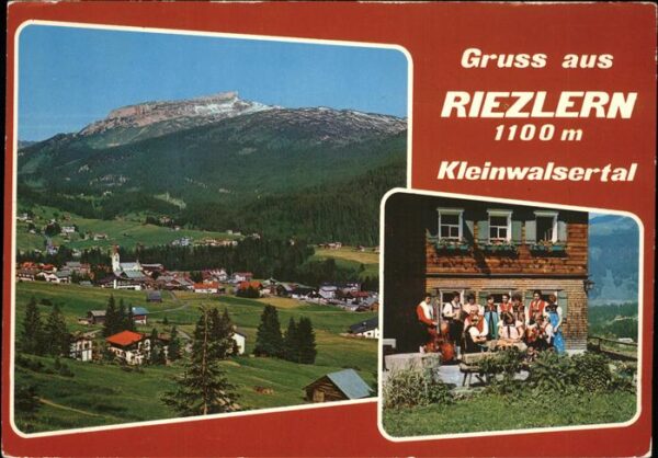 Riezlern Kleinwalsertal Vorarlberg Kleinwalsertal