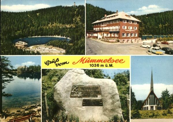 Mummelsee Schwarzwaldhochstrasse Berghotel