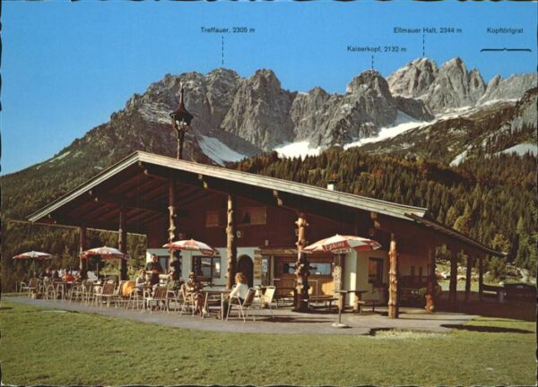 Ellmau Tirol Wochenbrunn Alm Jausenstation