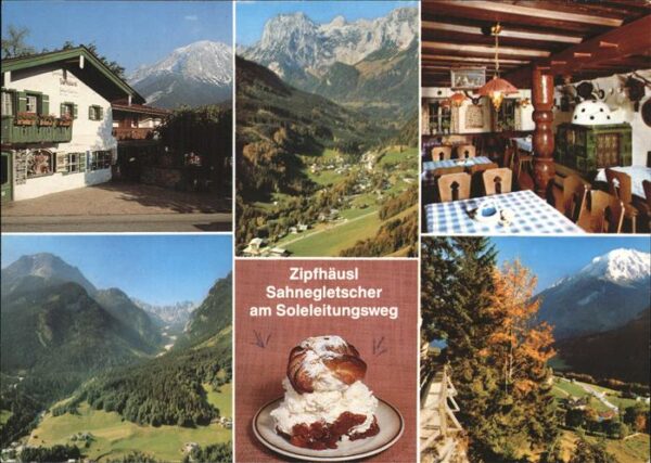 Ramsau Berchtesgaden Zipfhäusl Sahnegletscher Soleleitungswe