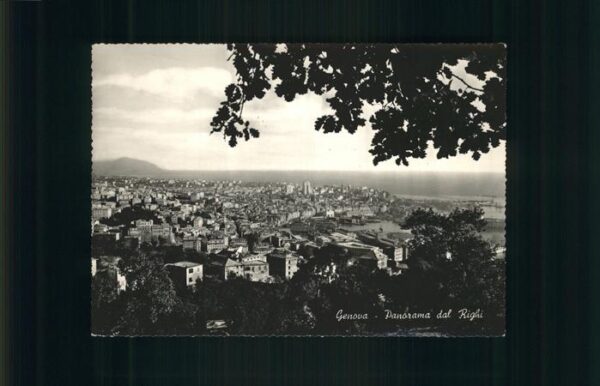 Genova Genua Liguria Panorama Righi