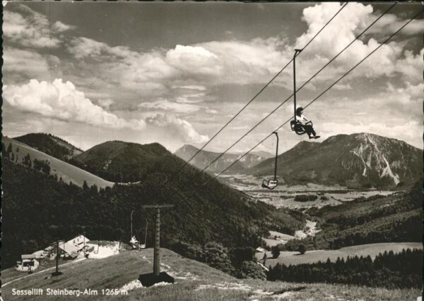 Ruhpolding Steinberg Alm Sessellift