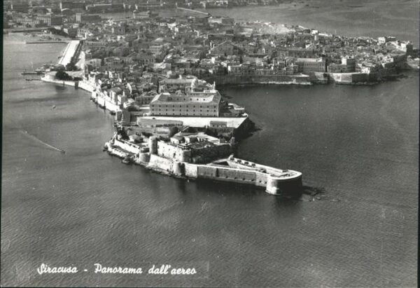Siracusa Panorama dall aereo Fliegeraufnahme