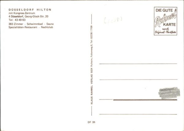 Duesseldorf Hilton Kongress Zentrum – Bild 2