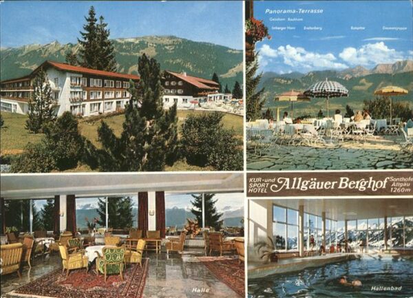 Sonthofen Oberallgaeu Sport- Kurhotel Allgäuer Berghof