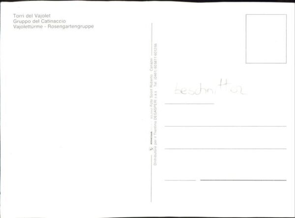 Gruppo del Catinaccio Vajolettürme Rosengartengruppe – Bild 2