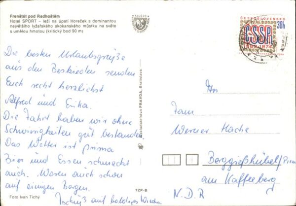 Frenstat pod Radhostem Hotel Sport – Bild 2
