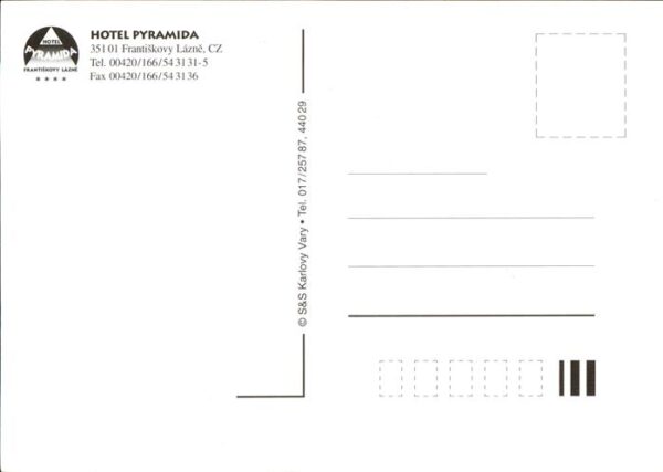 Frantiskovy Lazne Hotel Pyramida – Bild 2