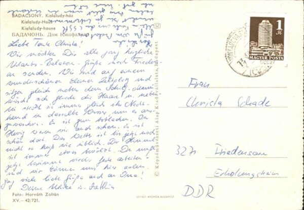 Badacsony Kisfaludy-haz – Bild 2