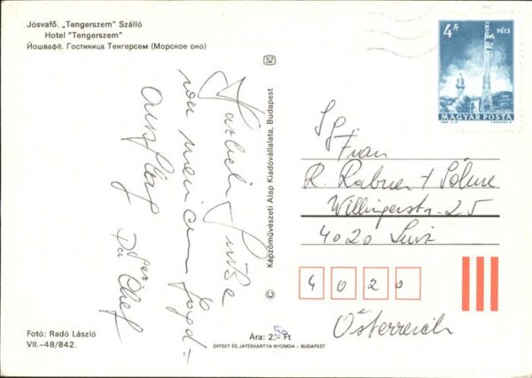 Budapest Josvafo Tengerszem Szallo – Bild 2