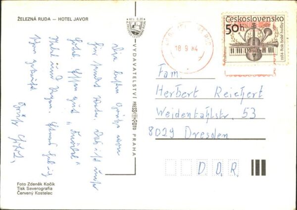 Zelezna Ruda Markt Eisenstein Hotel Javor Winter – Bild 2