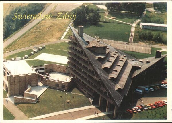 Polen Hotel Malachit Fliegeraufnahme