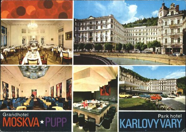 Karlovy Vary Grandhotel Moskva Pupp