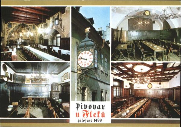 Praha Prahy Prague Pivovar Fletü