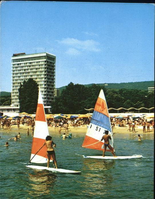 Bulgarien Meer Surfer