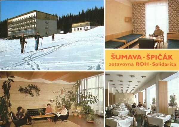 Sumava Czechia zotavovna Roh Solidarita