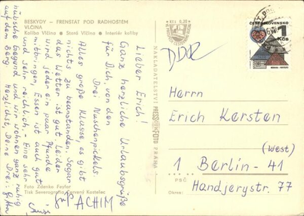 Prag Prahy Prague Inter Hotel Vlcina – Bild 2