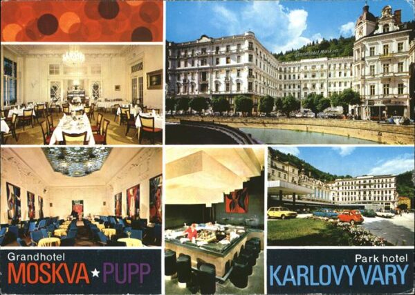 Karlovy Vary Park Hotel Moskva Pupp