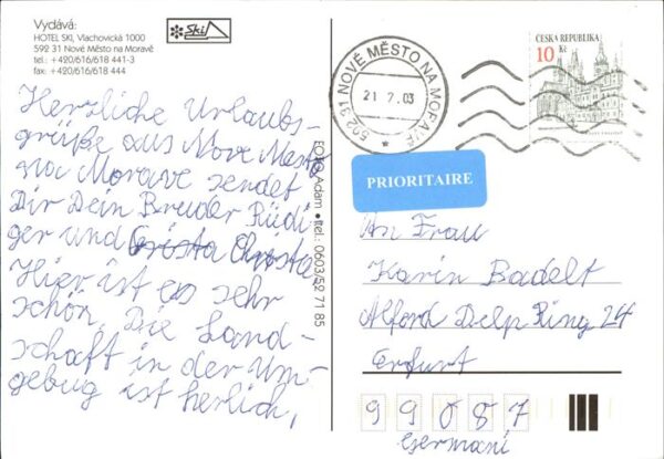 Vlachovo Brezi Hotel Ski – Bild 2