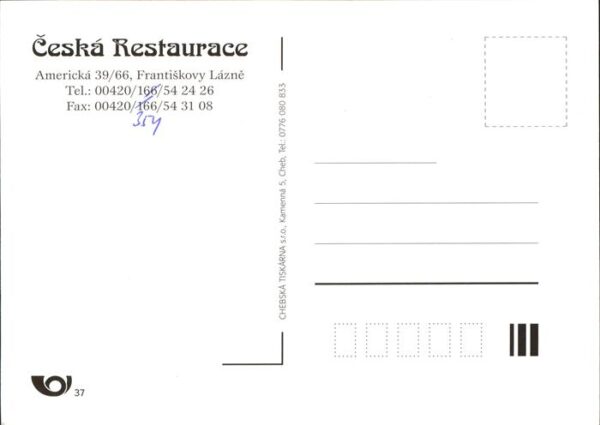 Frantiskovy Lazne Ceska Restaurace – Bild 2