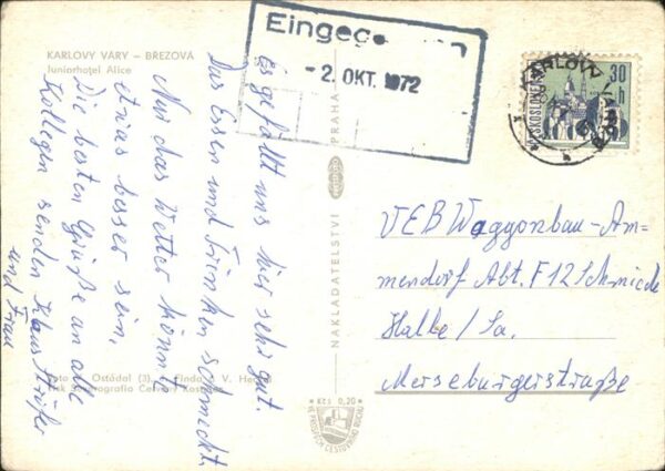 Karlovy Vary Juniorhotel Alice – Bild 2