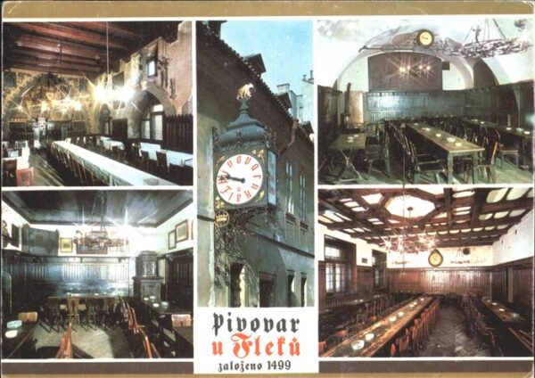 Praha Prahy Prague Pivovar Fletü