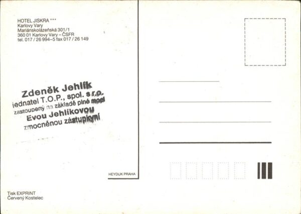 Karlovy Vary Hotel Jiskra – Bild 2
