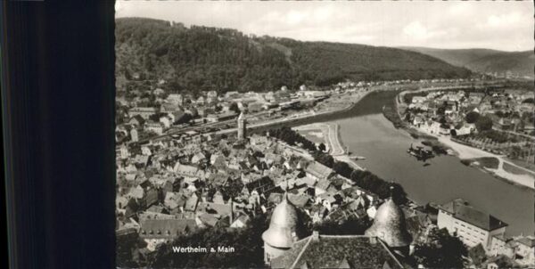 Wertheim Main Blick über die Stadt