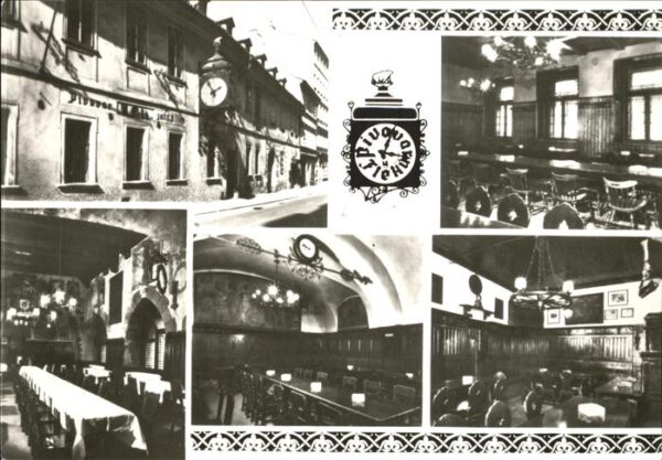 Praha Prahy Prague Pivovar U Fleku Restaurant