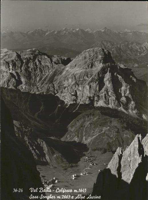 Colfosco Val Badia Sass Songher e Alpe Aurine Do