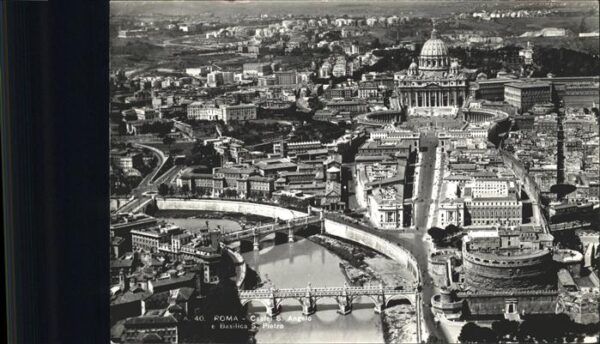 Rom Roma Engelsburg St. Peter Vatican Fliegerauf