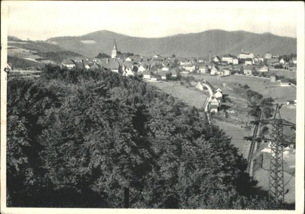 Winterberg Hochsauerland Gesamtansicht Luftkurort
