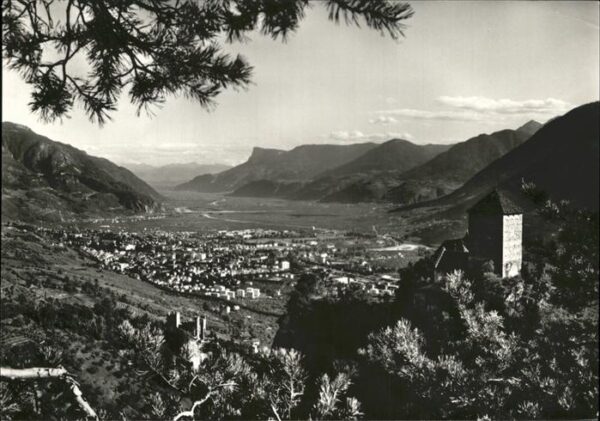 Merano Meran Panorama Castel Tirolo Schloss