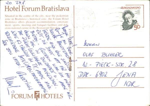 Bratislava Pressburg Pozsony Hotel Forum – Bild 2