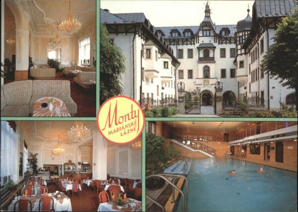 Marianske Lazne Hotel Monty Restaurant Hallenbad