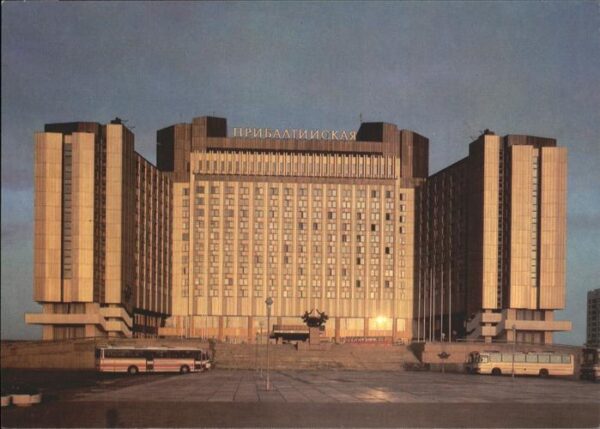 Leningrad St Petersburg Hotel Pribaltiyskaya