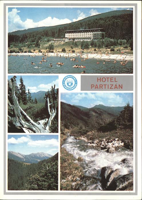 Nizke Tatry Hotel Partizan Badestrand Niedere Tatra