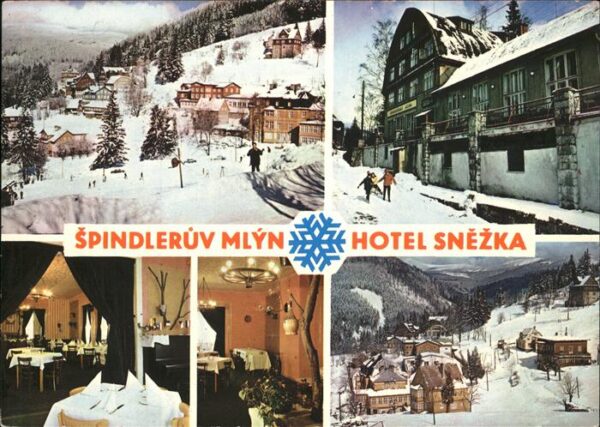 Spindlermuehle Spindleruv Mlyn Hotel Snezka Restaurant im Winter