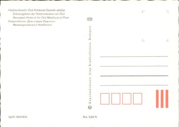 Oezd Erholungsheim der Hüttenindustrie Üzeme – Bild 2