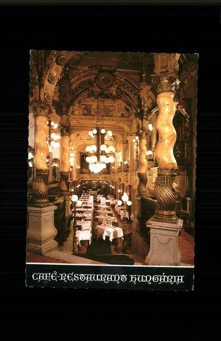 Budapest Cafe Restaurant Hungaria