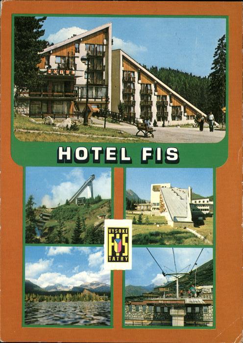 Vysoke Tatry Hotel Fis Skischanze Sessellift Niedere