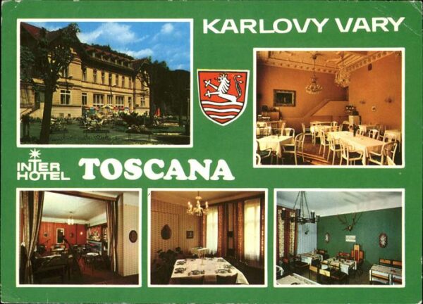 Karlovy Vary Interhotel Toscana Garten Restaurant Wa
