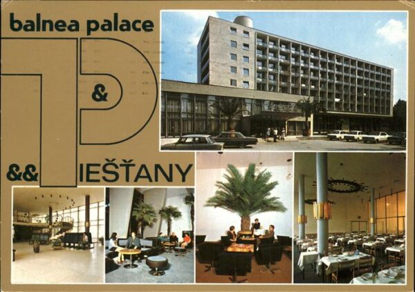Piestany Hotel Balnea Palace Restaurant Foyer