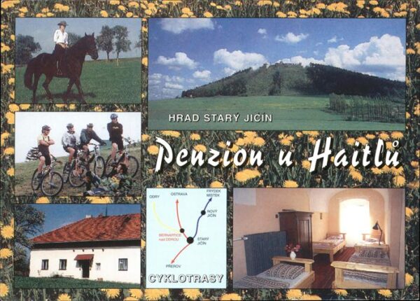 Bernatice nad Odrou Penzion u Haitlu Reiten Fahrradtouren